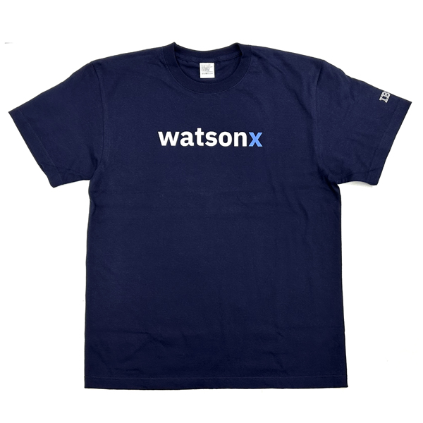 watsonx Tシャツ（ネイビー）